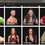 Wwe 2k22 Renderizado personalizado Retrato personalizado Caw Crear una superestrella 1a