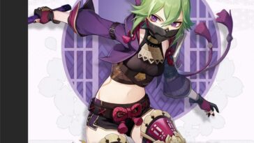 Impacto de Kuki Shinobu Genshin