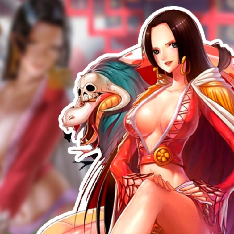 Un fan art nos muestra una versión única de Boa Hancock de One Piece