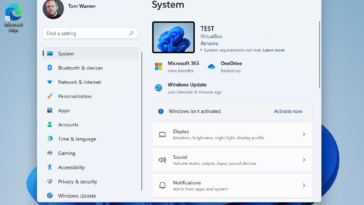 Windows 11 obtiene una nueva marca de agua de escritorio en hardware no compatible