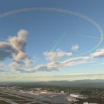 X Plane 12 Superposición de estela turbulenta 2