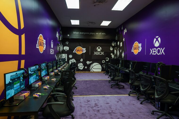 Xbox y Lakers - Espacio de ensueño