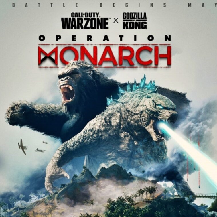 CoD Warzone: Filtran la fecha de llegada de Godzilla y King Kong