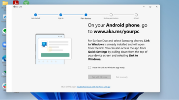 Una vez que haya instalado la aplicación Windows Phone Link, es hora de ir a su teléfono Android.