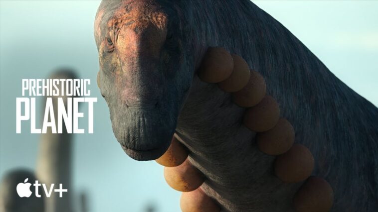 El creador de Mandalorian y David Attenborough se unen para la epopeya de dinosaurios de Apple TV Plus Prehistoric Planet