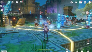 Genshin Impact Theatre Mechanicus 2.0 Best Towers Guía de mejores personajes 1a