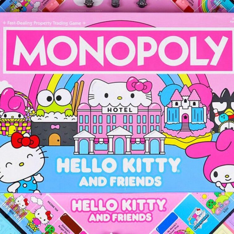 Monopoly: Hello Kitty and Friends, el genial tablero colaboración con Sanrio