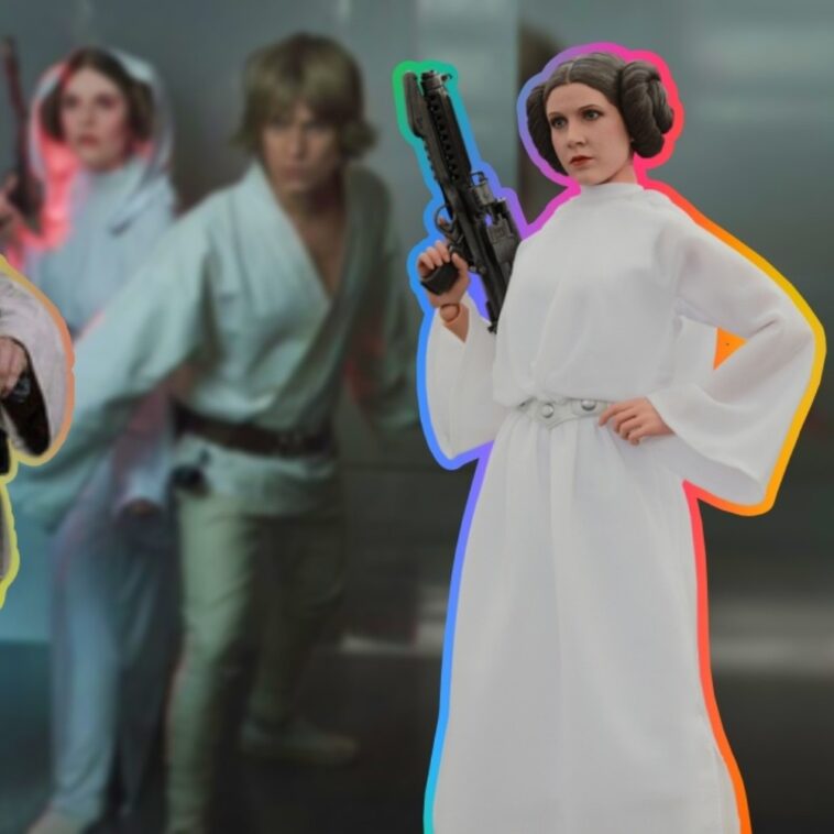 Star Wars: un cosplay de Luke y Leia en la Estrella de la Muerte