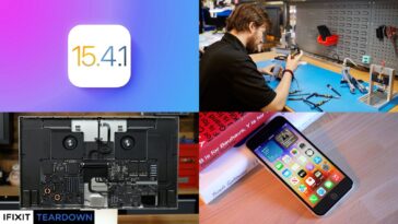 Historias destacadas: Lanzamiento de iOS 15.4.1, desmontaje de Studio Display y más