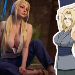 Amber Hallibell nos enamora con su propio cosplay de Tsunade de Naruto: Shippuden