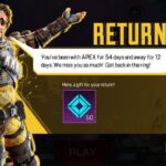 Mirage saluda a un jugador que regresa con una recompensa de Roll Call.