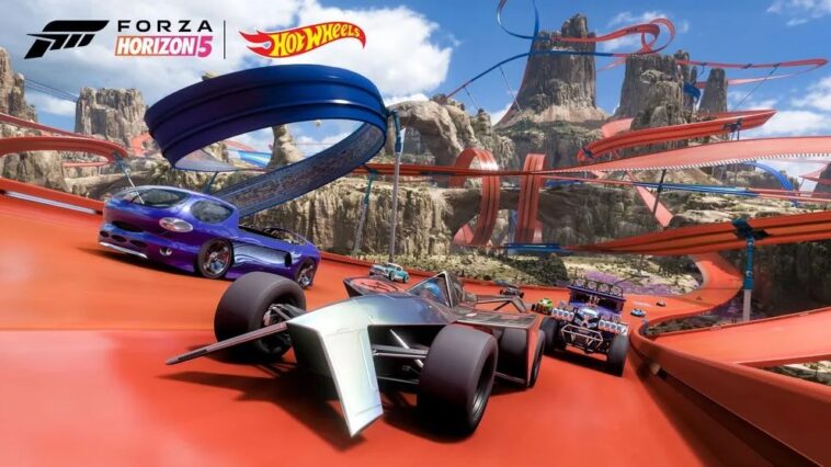 Arte clave de Forza Horizon 5 X Hot Wheels