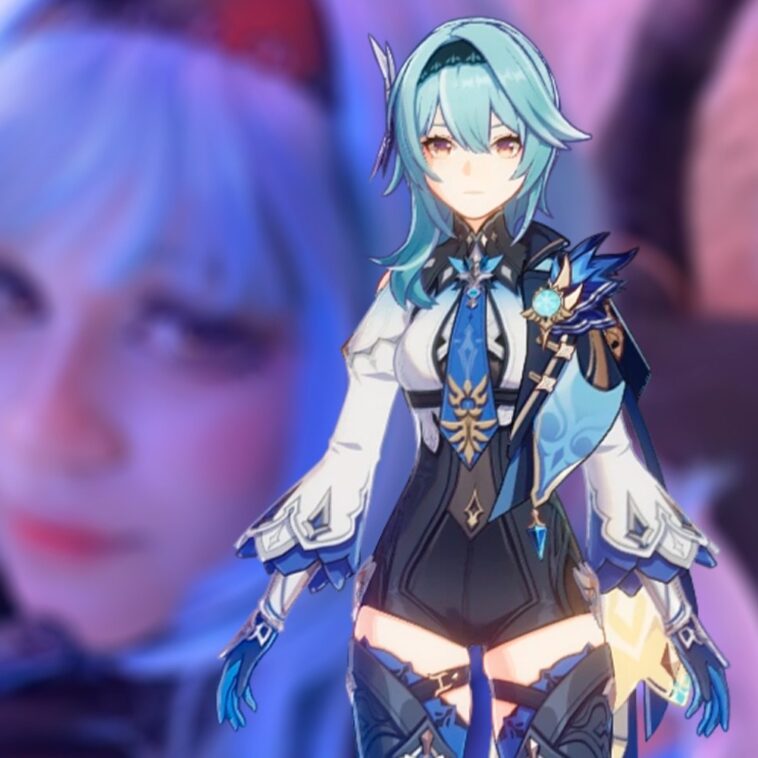 Cosplayer chilena se convierte en Eula con su cosplay de Genshin Impact