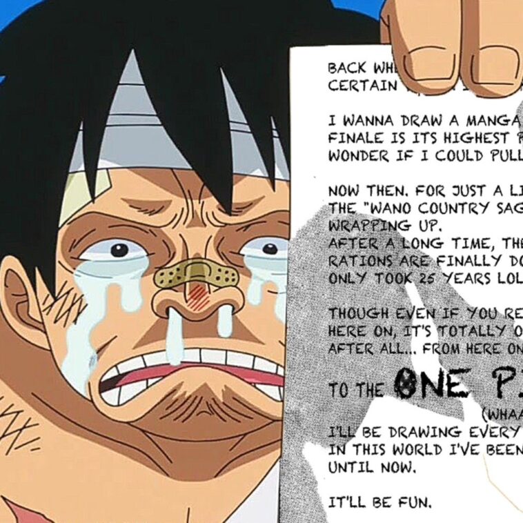 Creador de One Piece anticipa un mensaje revelador sobre el final de la historia