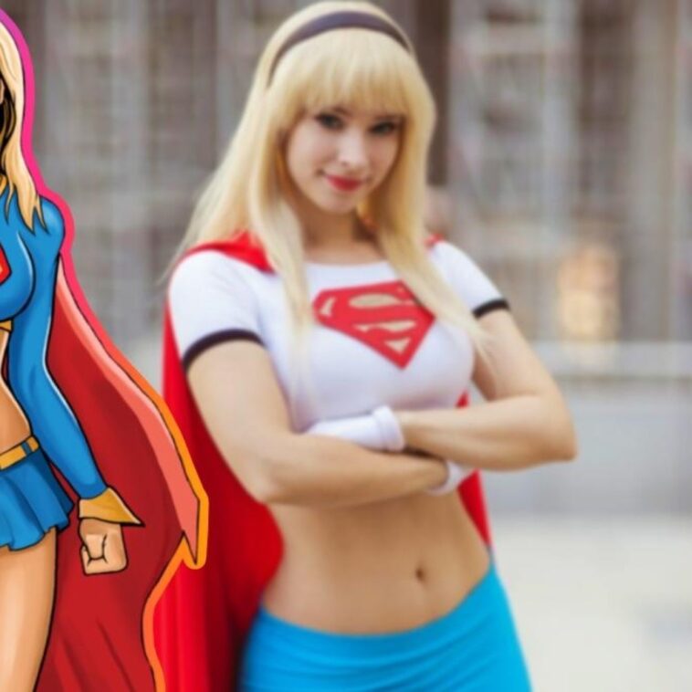 Enji Night nos enamora con su propio cosplay de Supergirl