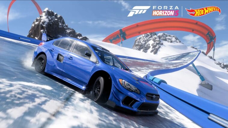 Pistas de hielo de Hot Wheels de Forza Horizon 5