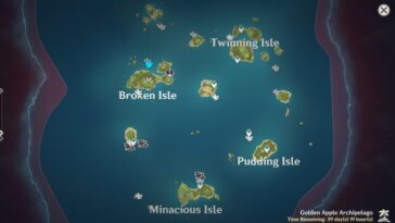 Genshin Impact Phantasmal Conches Ubicaciones de Phantasmal Conch Visiones resonantes Mapa de atuendo alternativo de Fischl