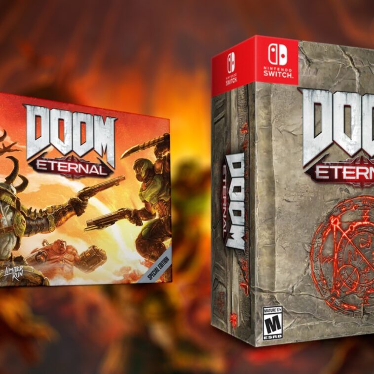 Limited Run Games lanzó la preventa de DOOM Eternal para Nintendo Switch en físico