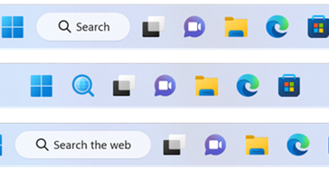 Microsoft comienza a probar nuevos cambios en la interfaz de usuario de la barra de tareas de Windows 11