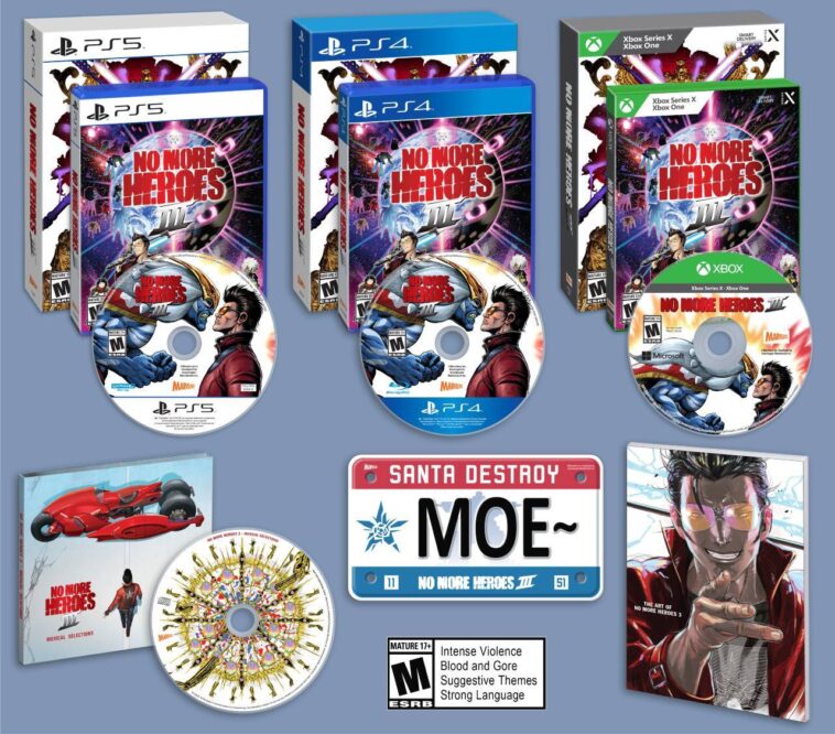 No More Heroes 3 físico Día 1 Edición