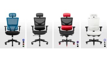 Revisión de la silla para juegos Mavix Colores Estilos