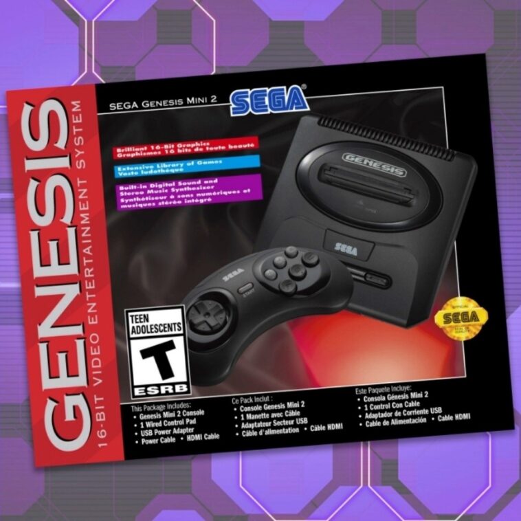 SEGA anuncia su nueva mini consola retro "Sega Genesis Mini 2"