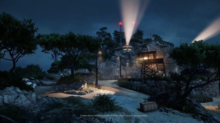 Captura de pantalla de Sniper Elite Season One Landing Force Island