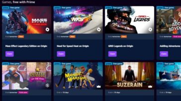 Lista de juegos de Amazon Prime Day 2022