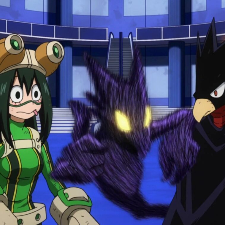 Tsuyu Asui y Fumikage Tokoyami podrían formar pareja en My Hero Academia