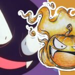 Un fan art de Pokémon nos muestra cómo sería Gasly con el aspecto de una calabaza de Halloween
