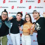 Eventos de creadores de cortos de YouTube como este a los que asistieron (LR) Rodrigo Zamora, Pedro De La Garza Reyes, Maria Bolio y Marce