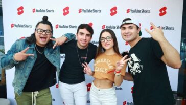 Eventos de creadores de cortos de YouTube como este a los que asistieron (LR) Rodrigo Zamora, Pedro De La Garza Reyes, Maria Bolio y Marce