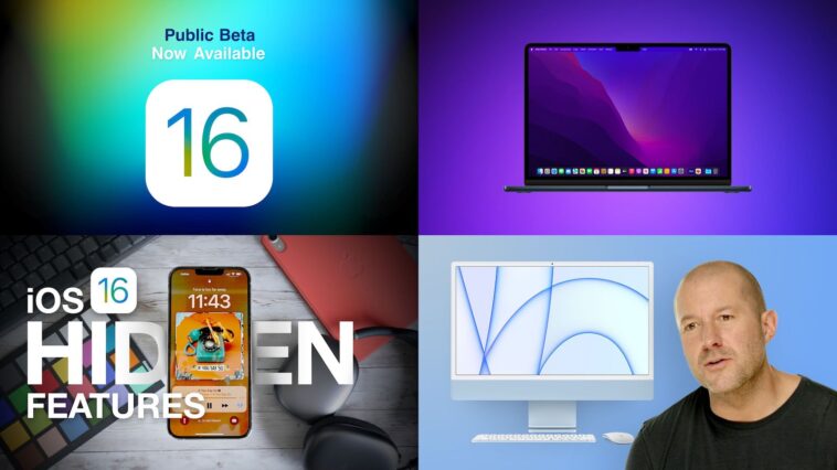Historias destacadas: versión beta pública de iOS 16, lanzamiento de MacBook Air M2 y más