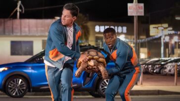 Mark Wahlberg and Kevin Hart in Me Time