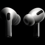 airpods pro fondo negro