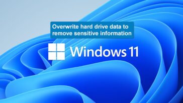 Cómo eliminar y sobrescribir todos los datos de un disco duro de forma gratuita en Windows 11