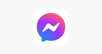 icono de facebook messenger nuevo