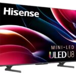 Hisense U8H TV on white background