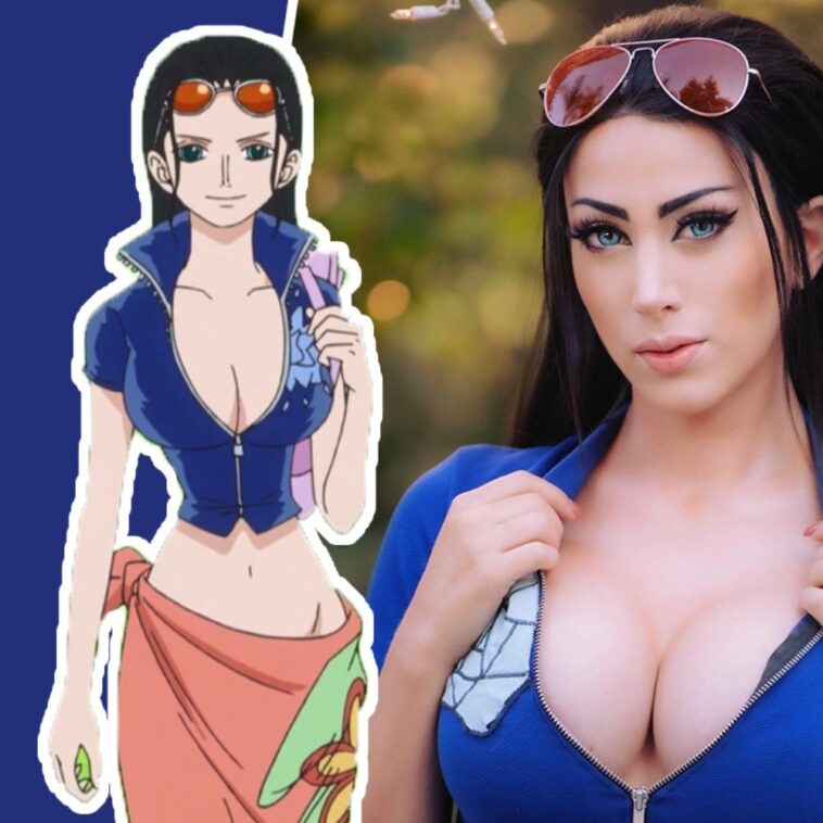 Elizabeth Rage nos enamora con su encantador cosplay de Nico Robin de One Piece