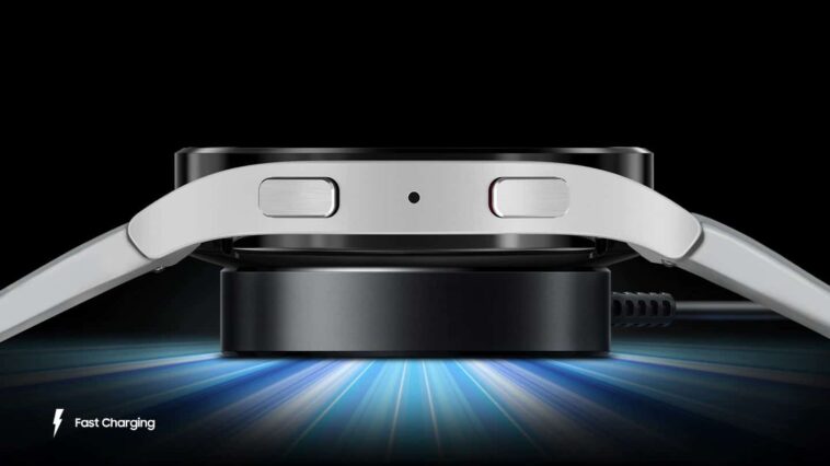 El Galaxy Watch 5 puede cargarse el doble de rápido que el Galaxy Watch 4