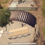 Tenga cuidado de no desviarse del curso mientras se lanza en paracaídas.