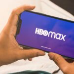 HBO Max logo on smartphone