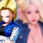 Hana Bunny es la Androide 18 en un cosplay de Dragon Ball Z con mucho fan service