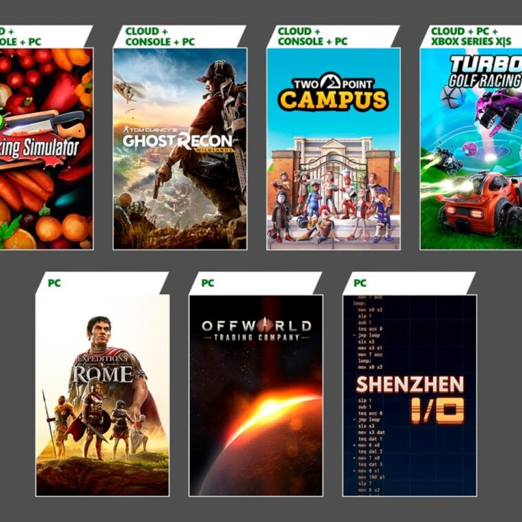 Lanzamientos de Xbox Game Pass en la primera mitad de Agosto