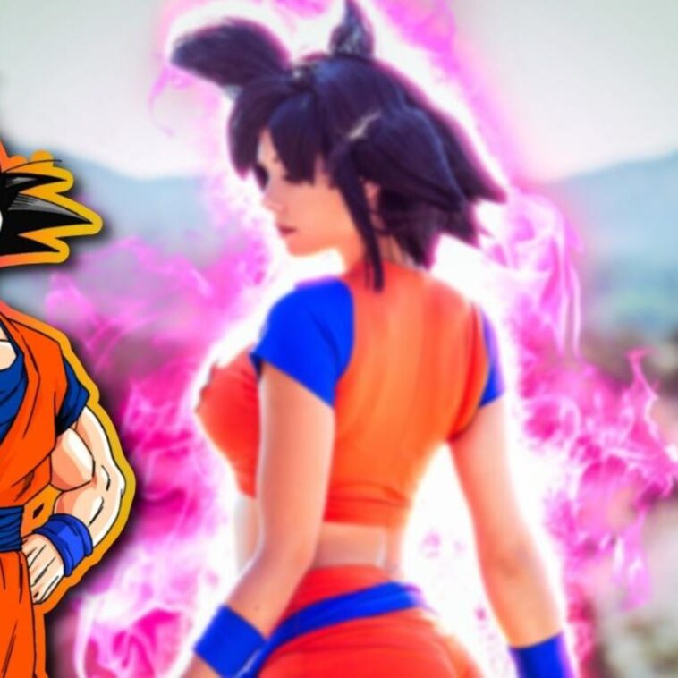 Lenox Night se transforma en Goku con cosplay de Dragon Ball