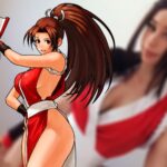 Modelo fitness hace cosplay de Mai Shiranui, la peleadora de The King of Fighters