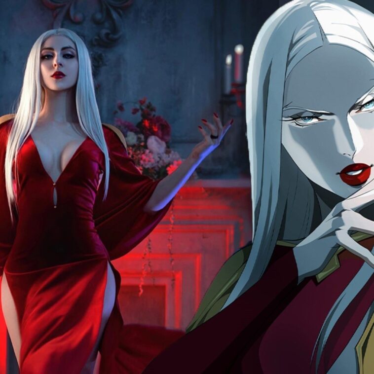 Roxolana Ridel y más de su encantador cosplay de Carmilla de Castlevania