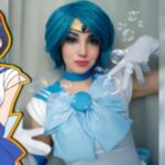 Sailor Moon: Italiana nos enamora con cosplay de Sailor Mercury