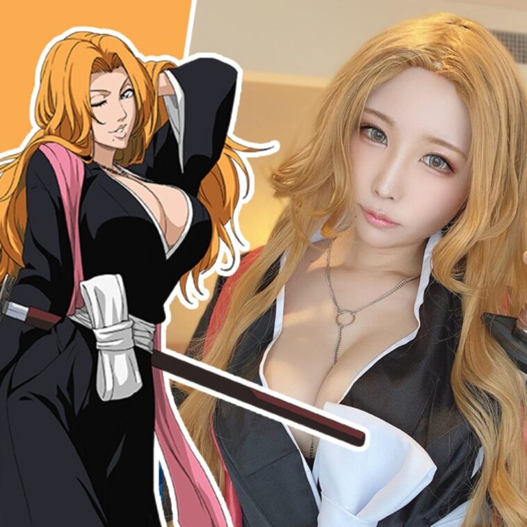 Shirahoshi Natsumi nos enamora con su propia versión de Rangiku Matsumoto de Bleach