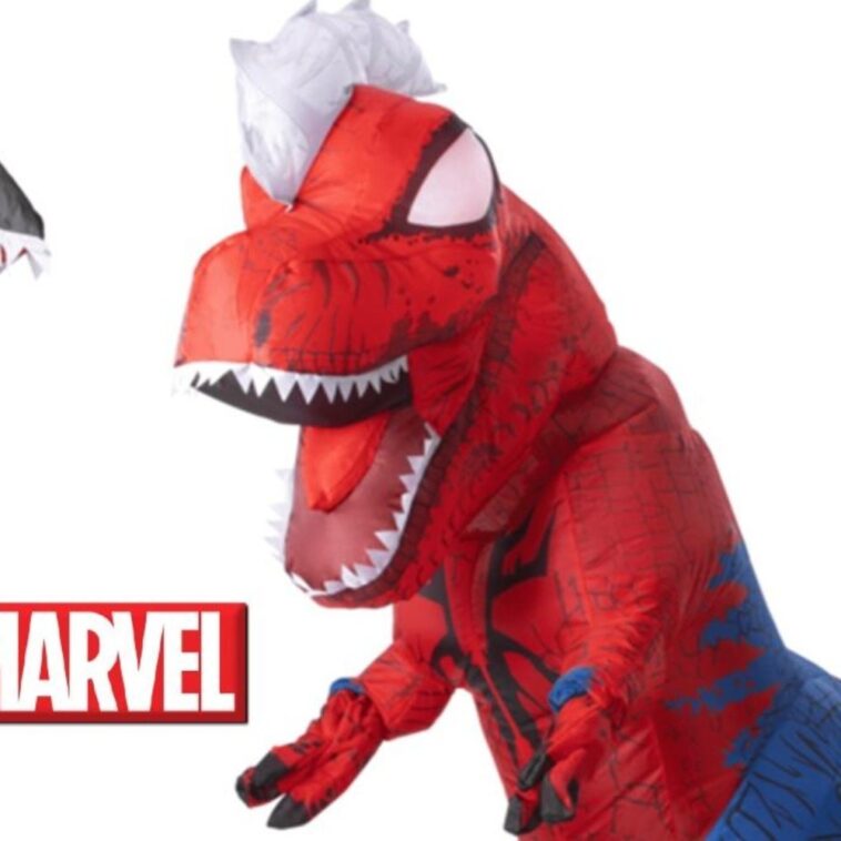 Spider-Rex y Venomosaurus, los nuevos disfraces inflables para Halloween